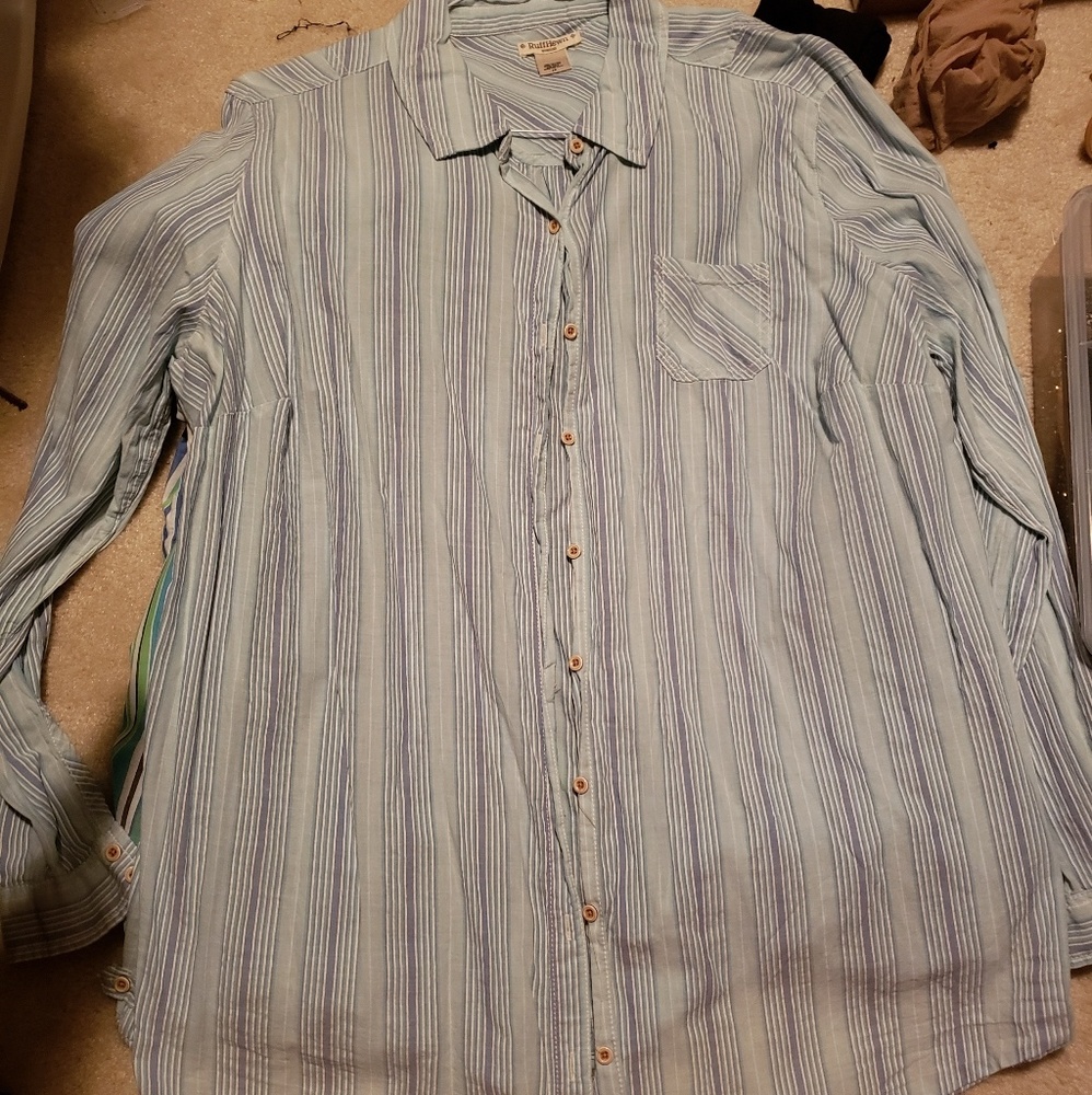 3X Ruff Hewn blouse